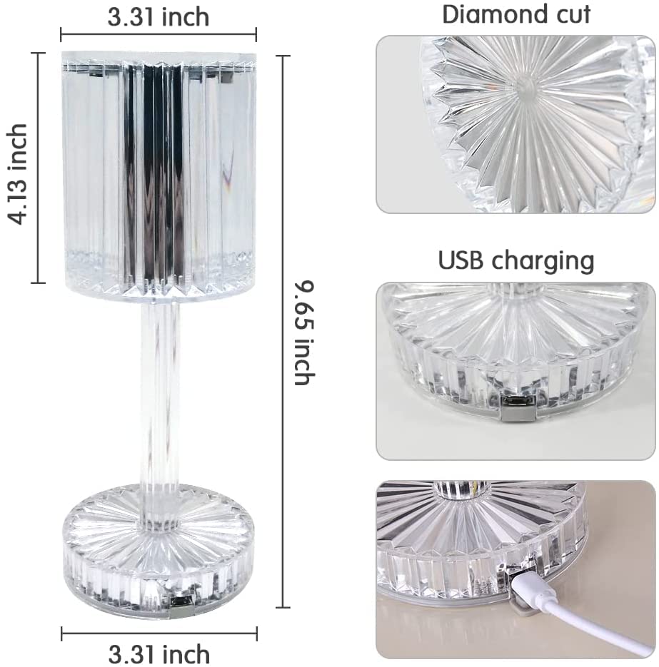 Crystal Table Lamp